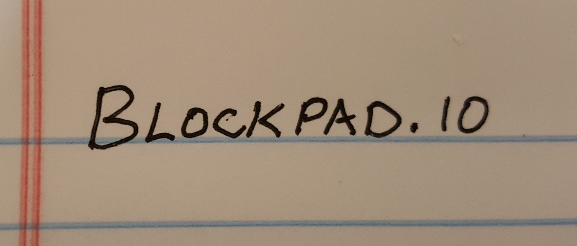 Blockpad.io